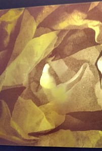 Alessandra Angelini Cuore di lattuga 2, 2009 – Impressione di lastra fotopolimerica a intaglio con doppia esposizione a bromografo, stampata su carta di cotone Hahnemuhle 300 grammi
