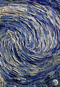 Dar3D Starry Night on paper