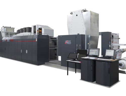 Sold the first ever flexo-inkjet press for packaging