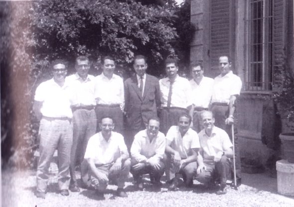 Il team originario per lo sviluppo dei computer alla Olivetti