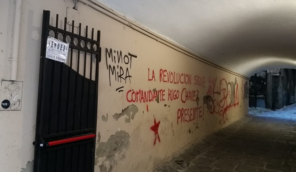 Chavez graffito