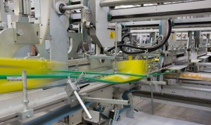 Un particolare della Masterfold presso Imballi