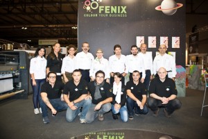 Lo staff Fenix DG al Viscom
