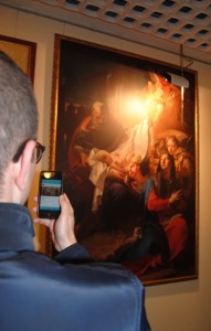 Con lo smartphone si 'entra nel quadro' grazie alla Realtà Aumentata