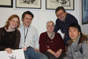 Sciardelli con la famiglia e i nipoti che proseguono la sua opera