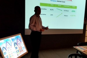 Daniele Faoro illustra l'andamento del mercato della comunicazione visiva 