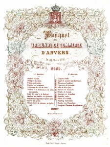 29 marzo 1856, Carta porcellanata, cm 23 x 17, Stab.Litogr. S.Mayer, Anvers