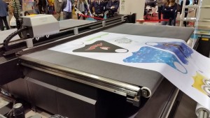 Tavolo da taglio Kongsberg presso lo stand B+B