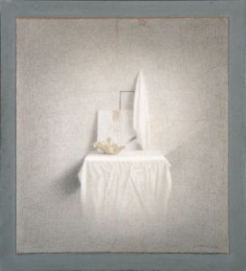 Composizione (Luce rivelatrice) 1991, tecnica mista su cartoncino 31,7 x 28,5 6