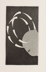 Raetz - Défense d’y voir, acquaforte e acquatinta, 1980