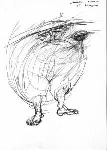  Sancho ovvero il bisogno - inchiostro di china