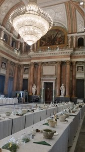 La Sala Maggior Consiglio al termine della gara di selezione
