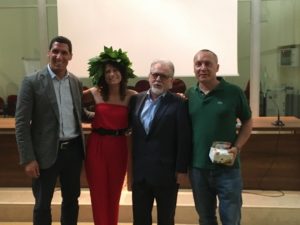 Laura Togni al momento della laurea