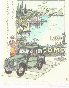Sampietro, Angelo (I), In giro per l'Italia – Acquaforte (C3) – 2016, mm 130x99