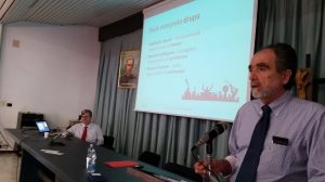 Il vice presidente Taga Italia, Adalberto Monti, illustra le ultime novità tecniche della stampa