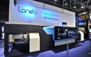 Il sistema NS40 sviluppato da Komori in collaborazione con Landa