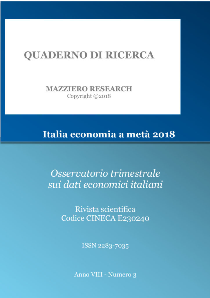 Mazziero Italia economia metà 2018