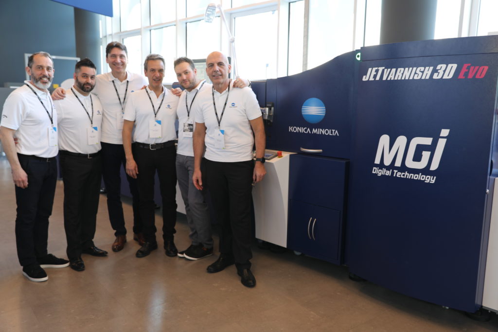 MGI JetVarnish 30 Evo Konica Minolta