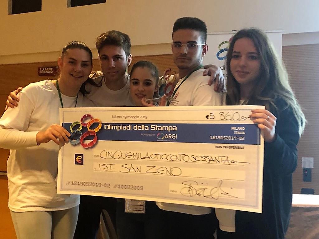 Olimpiadi stampa vincitori