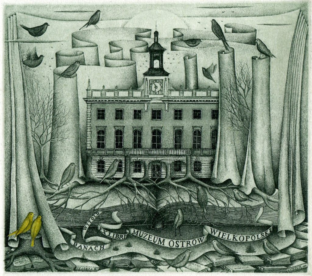 Acquaforte dedicata al Museo di Ostrow