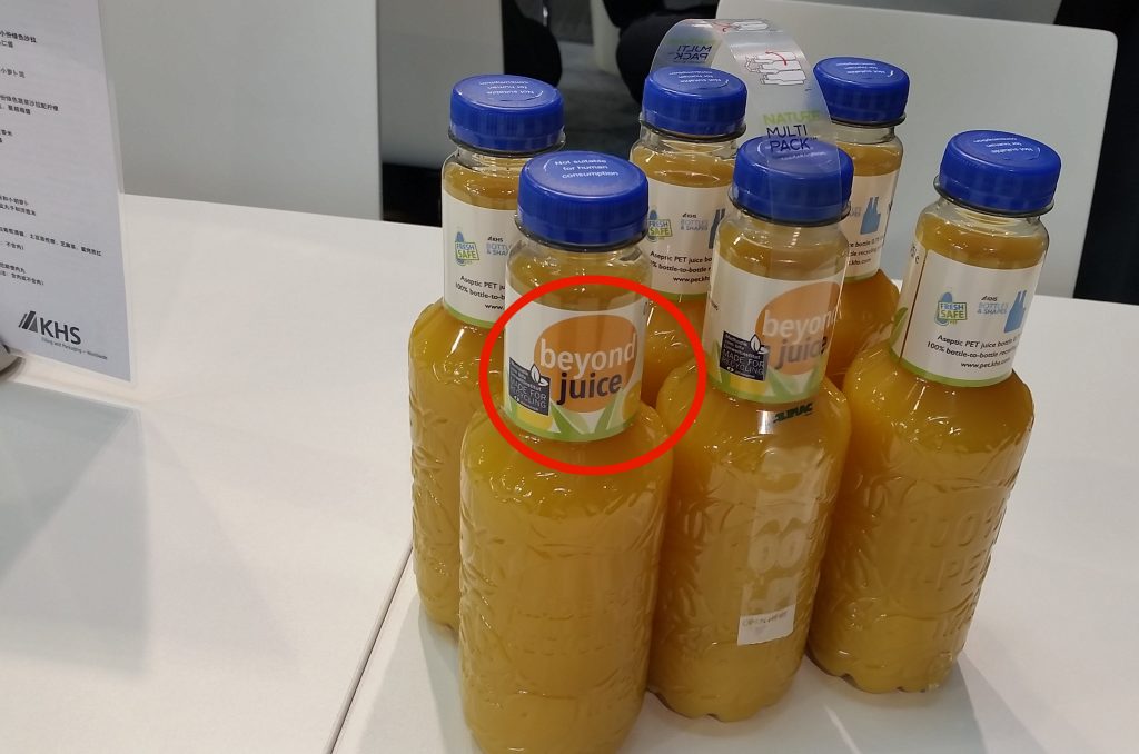 K label recupero plastica