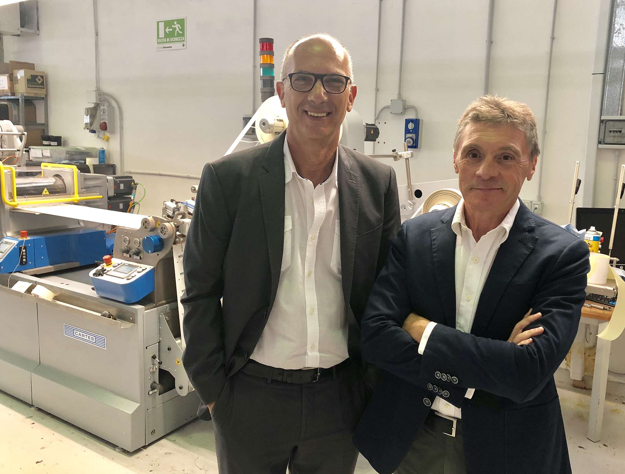 I due soci fondatori Gaetano Armenio e Stefano Salvemini