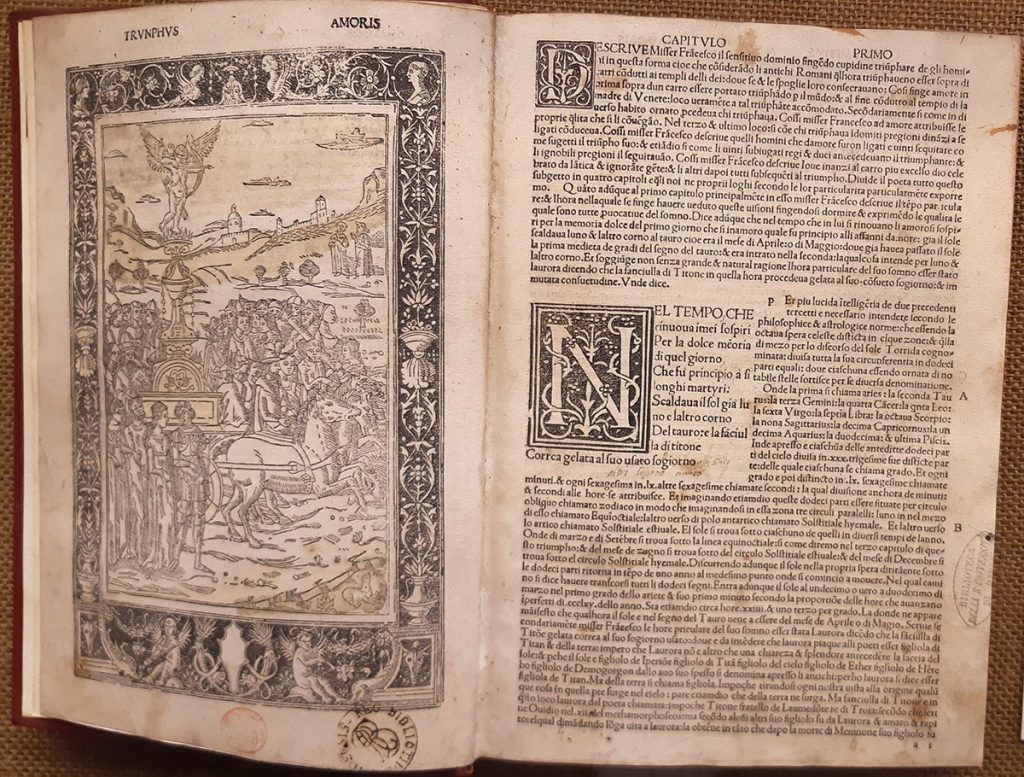 Fig.12 Francesco Petrarca I Trionfi