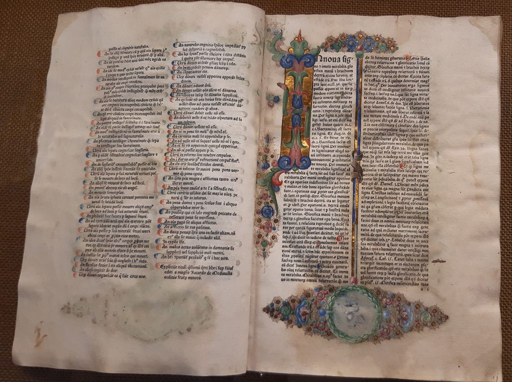 Fig.8 Commentum super quarto