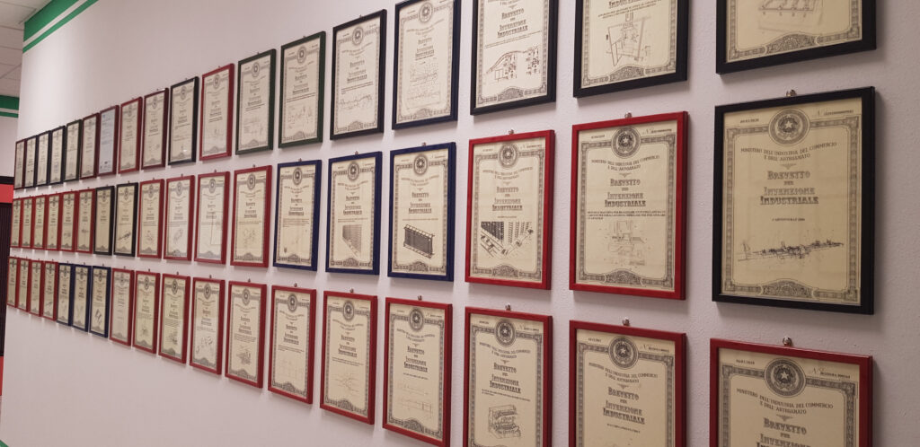 brevetti di Giuseppe Ponti fondatore di CMC Group
