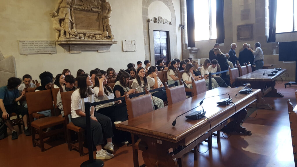 Iridium Tour Gli studenti alla premiazione in memoria di Antonio Gasperini