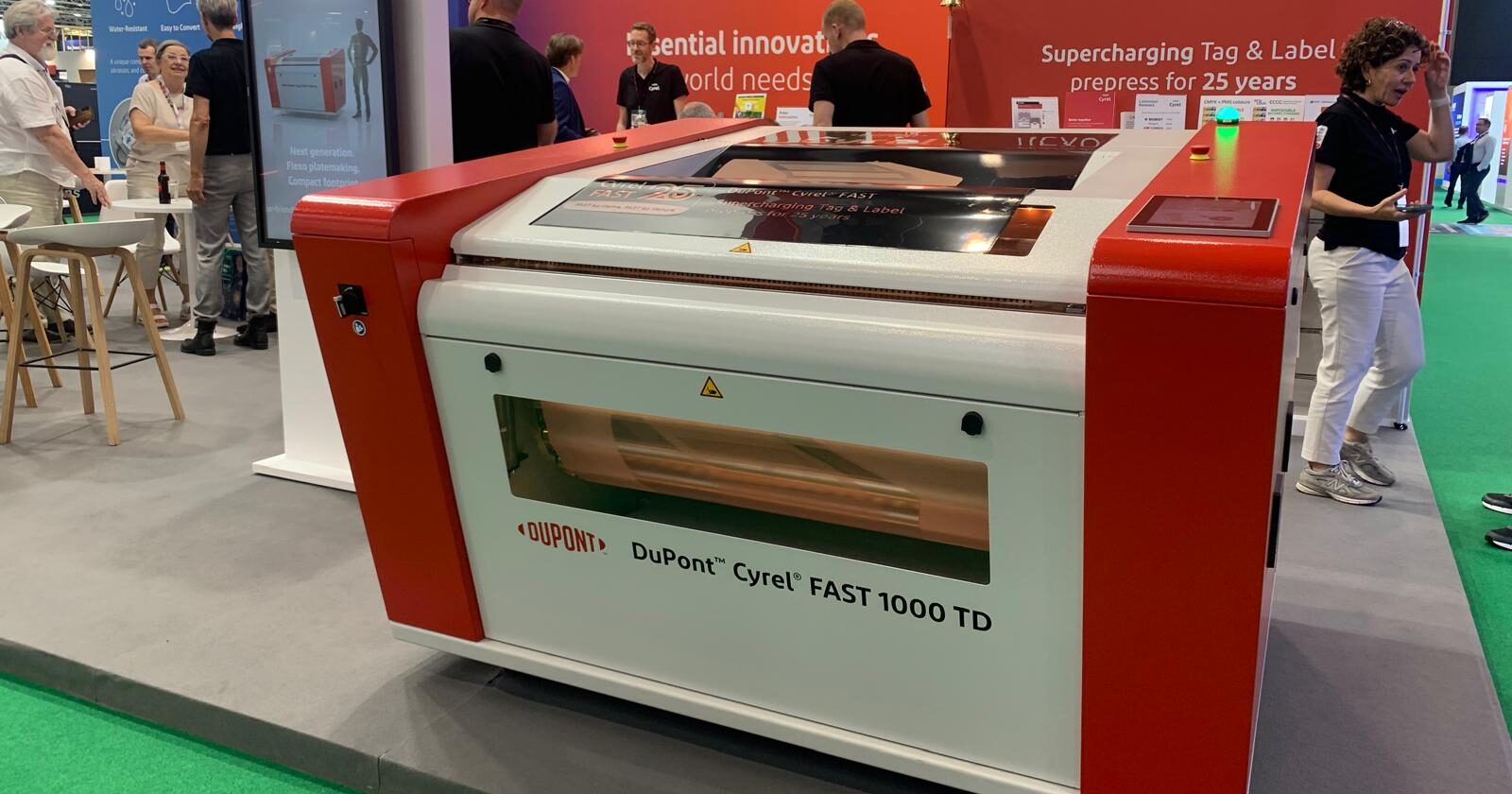 Processore termico DuPont per etichette