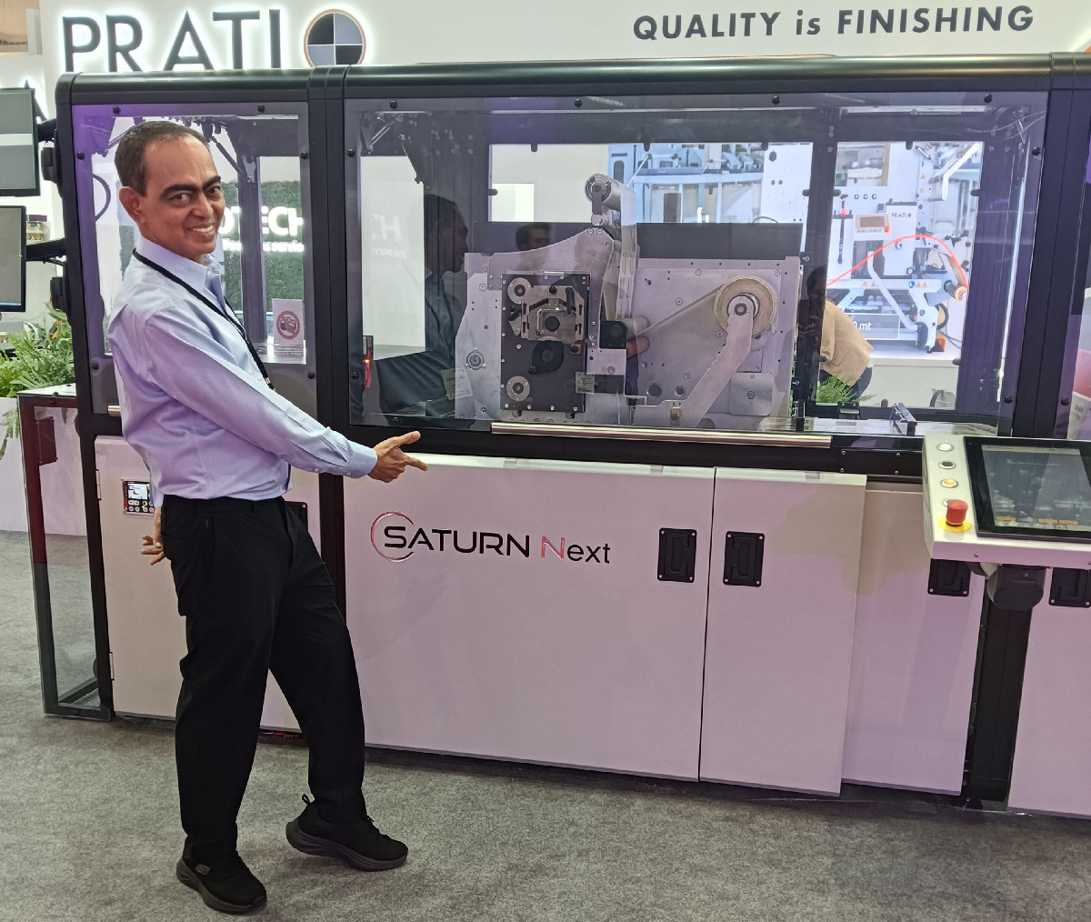 Sunil Talpade with Saturn Next