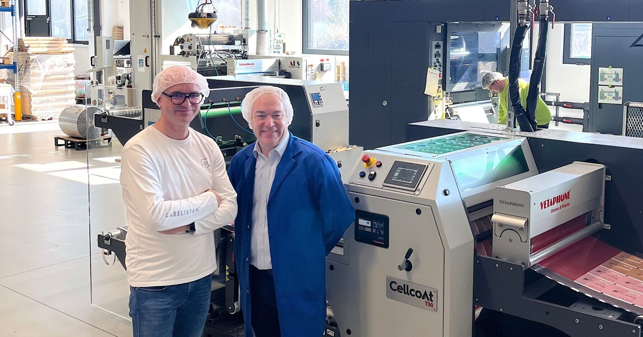 Laminazione per etichette e di imballaggi flessibili